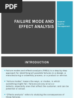 Failure Mode and Effect Analysis: Apparel Quality Management