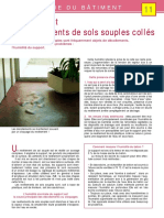 11 - Décollement de Revetement de Sols Souples Collés