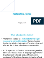 Restorative Justice: Nega Jibat