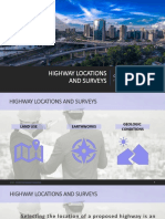 Highway Locations Surveys