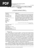 Link Aggregation Control Protocol On Software Defined Network