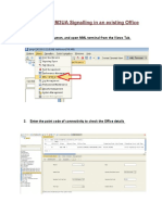 To Create M3UA Signalling in An Existing Office: 1. Login MGW Netnumen, and Open MML Terminal From The Views Tab