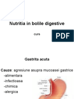 Nutritia in Bolile Digestive