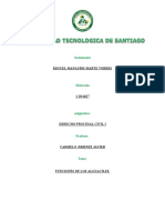 Tarea 6 - Derecho Procesal Civil I