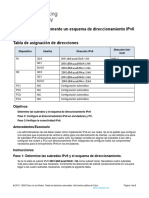 12.9.1 Packet Tracer - Implement A Subnetted Ipv6 Addressing Scheme - Es XL AL1 PDF