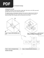 Drafting: Orthographic and Isometric Drawings