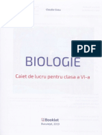 Biologie - Clasa 6 - Caiet - Claudia Ciceu