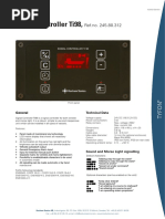 Signal Controller Ti98,: Ref - No. 245.80.312