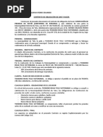 Contrato de Dar y Hacer