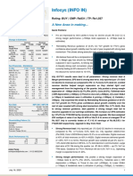 Infosys (INFO IN) : Q1FY21 Result Update