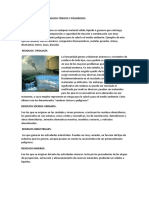 Características de Residuos Tóxicos y Peligrosos