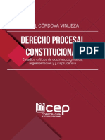 Derecho Procesal Constitucional - Estudios - Cordova Vinueza, Holger Paul