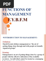 Functions of Management