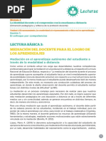 LB3 Mediacion Del Docente