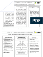 Worksheet #1: Understanding The Challenge