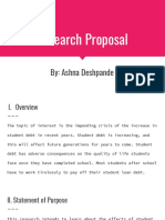 Research Proposal