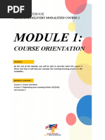 Course Orientation: Study Notebook