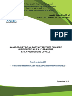 Avant-Projet de Loi Urbanisme Et Politique de La Ville PDF