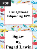 Himagsikang Filipino NG 1896