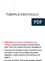 TUMORILE ESOFAGULUI Curs Chirurgie