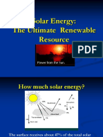 Solar Energy: The Ultimate Renewable Resource