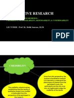 Qualitative Research: LECTURER: Prof. Dr. Didik Santoso, M.PD