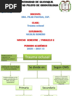 Trauma Oclusal