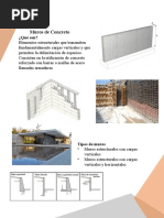 Muros de Concreto, Block y Spancrete