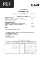 Ficha Técnica - Sunfire® 2 SC