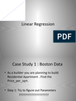 Advanced - Linear Regression