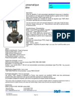 Pneumatic Control Valve: Vanne de Régulation Pneumatique