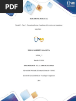 Unidad 2 - Fase 2 - Presentar Solución Al Problema Del Circuito Con Transi