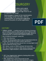 Electrosurgery History Block Diagram