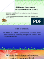 DAY 22-Philippine Government, Taxation, and Agrarian Reform (Part 2)