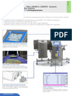 Loma CW3 Checkweigher Datasheet