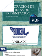 Elaboración de Maquetas de Presentación: M. I. José Chávez Valencia