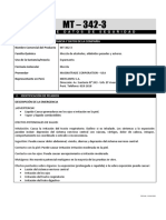 MSDS MT 342-3