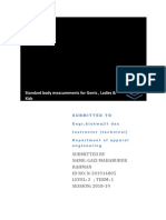 Standard Body Measurements For Gents22 PDF