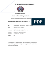 Trabajo de Investigacion de Estaciones Hidrometricas.