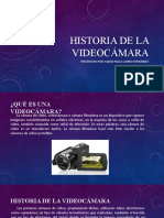 Historia de La Videocámara