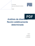 Analisis y Diseño de Secciones A Flexion Estaticamente Determinadas