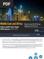 Middle East and Africa Uninterruptible Power Supply (UPS) Systems Market (2020-2026) - Sample Pages