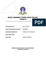 Tugas Ii Ekma 4413 Riset Oprasi PDF