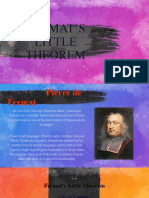 Fermat Little Theorem