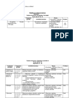 Planificare Unitati Cls 8