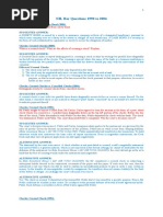 NIL Bar Questions 1990 To 2006