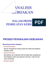 Analisis Kebijakan Kesehatan