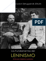 Iósif Stalin Fundamentos Del Leninismo, 1924 PDF