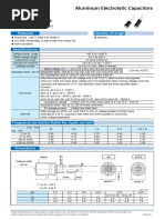 Aluminum Electrolytic Capacitors Radial Lead Type A