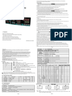 Intelligent Temperature Controller User Manual: Te Series